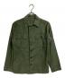 VINTAGE MILITARY（ヴィンテージ ミリタリー）の古着「US ARMY ユーティリティーシャツ」｜グリーン