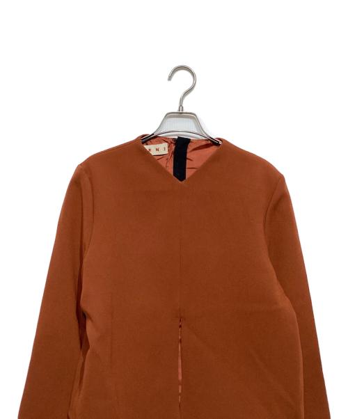 MARNI（マルニ）MARNI (マルニ) カットソー オレンジ サイズ:40の古着・服飾アイテム