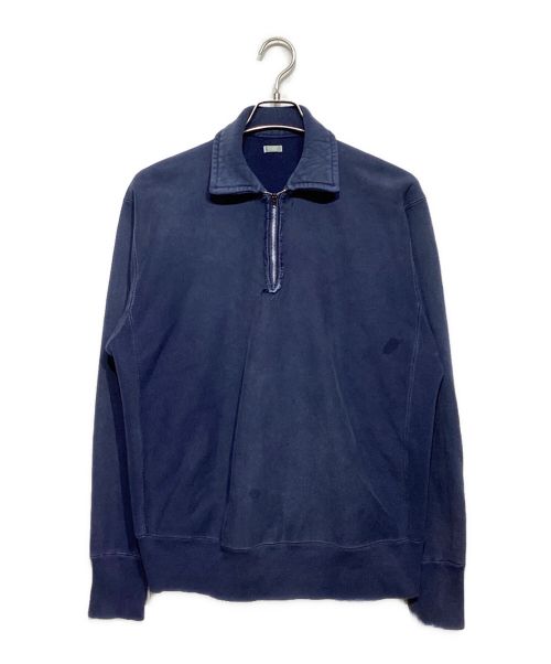 A.PRESSE（アプレッセ）A.PRESSE (アプレッセ) Vintage Half Zip Sweatshirt ネイビー サイズ:3の古着・服飾アイテム
