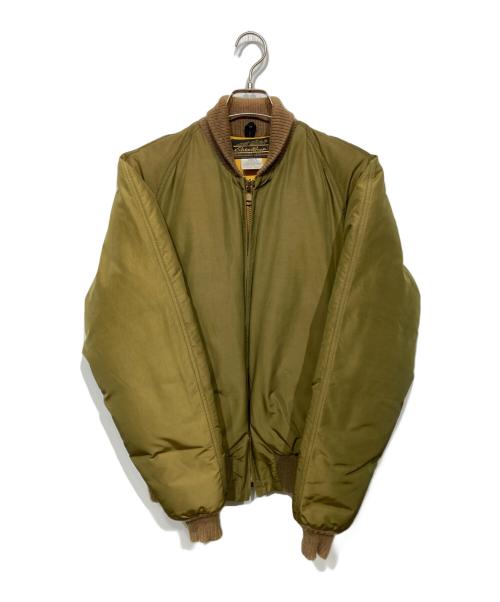 Eddie Bauer（エディーバウアー）Eddie Bauer (エディーバウアー) USA All Purpose Down Jacket ベージュ サイズ:Mの古着・服飾アイテム