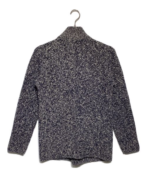 BRUNELLO CUCINELLI（ブルネロクチネリ）BRUNELLO CUCINELLI (ブルネロクチネリ) ダブル ブレスト メタル カーディガン ジャケット ネイビー サイズ:44の古着・服飾アイテム