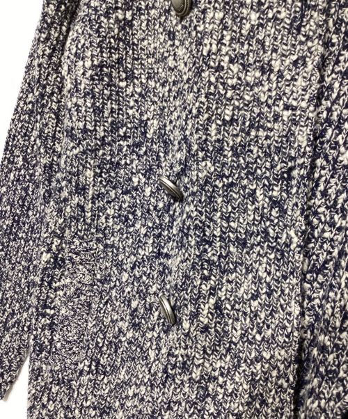 BRUNELLO CUCINELLI（ブルネロクチネリ）BRUNELLO CUCINELLI (ブルネロクチネリ) ダブル ブレスト メタル カーディガン ジャケット ネイビー サイズ:44の古着・服飾アイテム