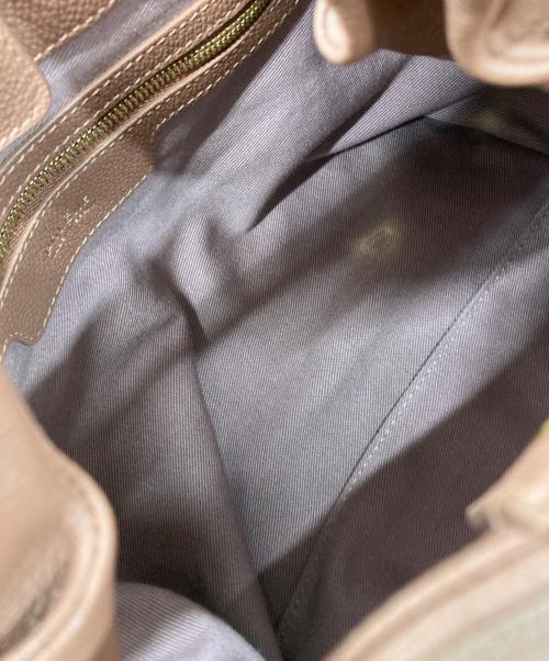 POLENE（ポレーヌ）POLENE (ポレーヌ) Numero Neufハンドバッグ ピンクの古着・服飾アイテム