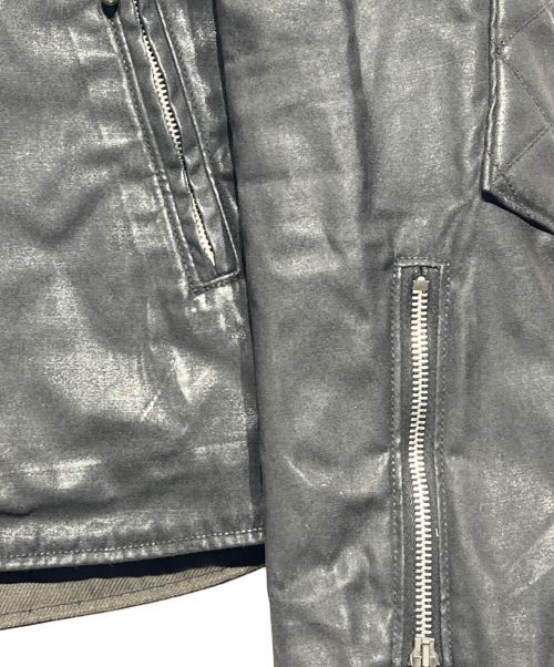 ADDICT CLOTHES ACVM（アディクトクローズ）ADDICT CLOTHES ACVM (アディクトクローズ) Waxed Resistance Jacket ブラック サイズ:40の古着・服飾アイテム