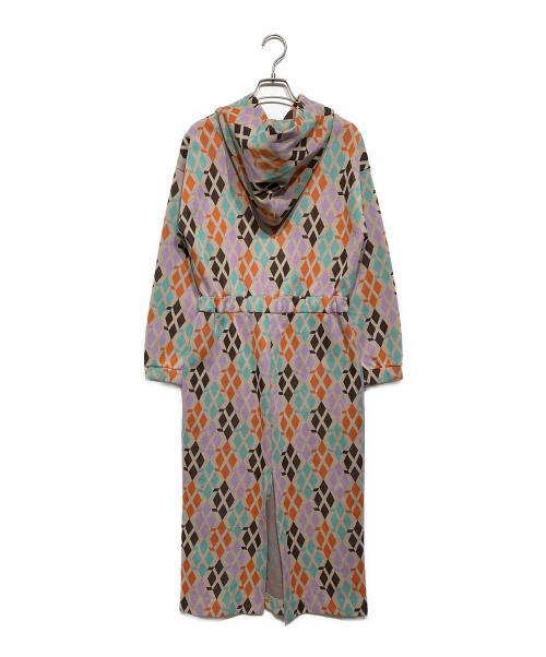 GRACE CONTINENTAL（（グレースコンチネンタル）GRACE CONTINENTAL (（グレースコンチネンタル) チェックジャガードカットワンピース マルチカラー サイズ:36の古着・服飾アイテム