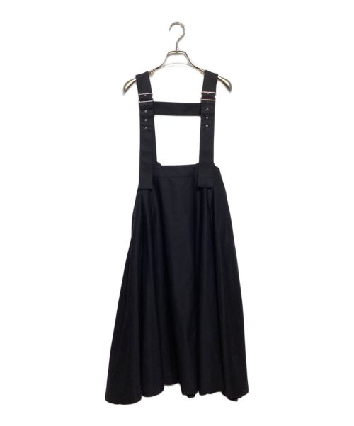 noir kei ninomiya（ノワール ケイ ニノミヤ）noir kei ninomiya (ノワール ケイ ニノミヤ) ジャンパースカート ブラック サイズ:Sの古着・服飾アイテム