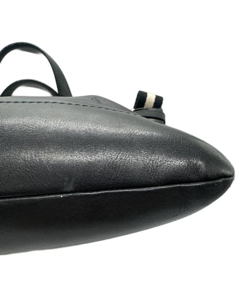 BALLY（バリー）BALLY (バリー) 2WAYレザーバッグ ブラックの古着・服飾アイテム