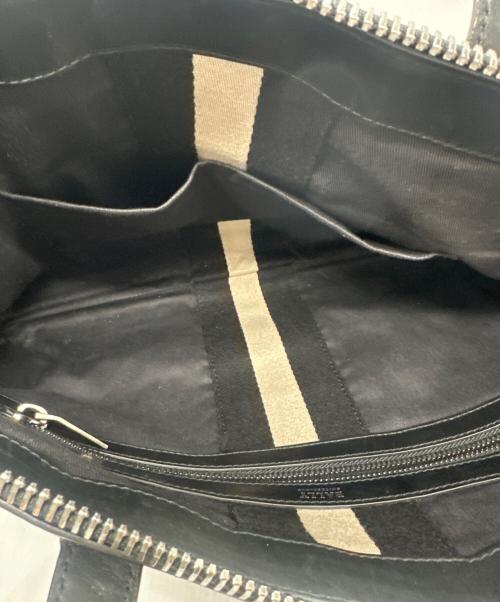 BALLY（バリー）BALLY (バリー) 2WAYレザーバッグ ブラックの古着・服飾アイテム