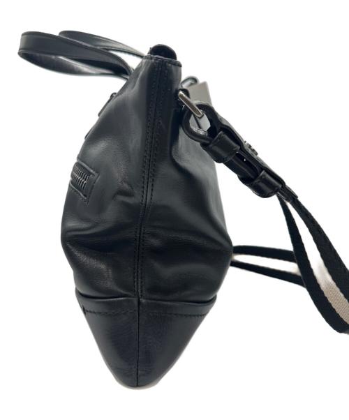 BALLY（バリー）BALLY (バリー) 2WAYレザーバッグ ブラックの古着・服飾アイテム