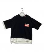 Maison MIHARA YASUHIROメゾン ミハラ ヤスヒロ）の古着「Tシャツ　C09TS511」｜ブラック