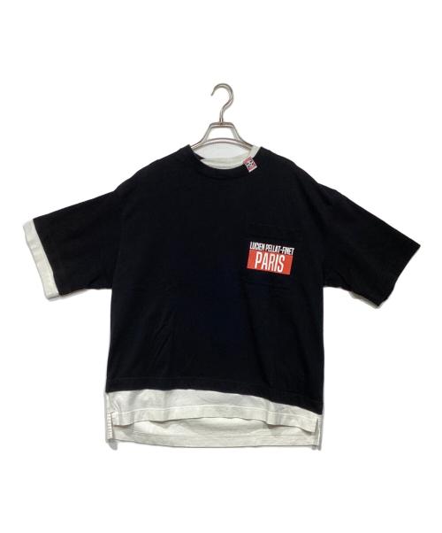 Maison MIHARA YASUHIRO（メゾン ミハラ ヤスヒロ）Maison MIHARA YASUHIRO (メゾン ミハラ ヤスヒロ) Tシャツ　C09TS511 ブラック サイズ:46の古着・服飾アイテム