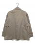 Cabaret Poval (キャバレーポバール) REVERSIBLE VENTILE COAT ベージュ×ホワイト サイズ:L：12000円