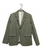 CASEY CASEYケーシーケーシー）の古着「テーラードジャケット」｜カーキ
