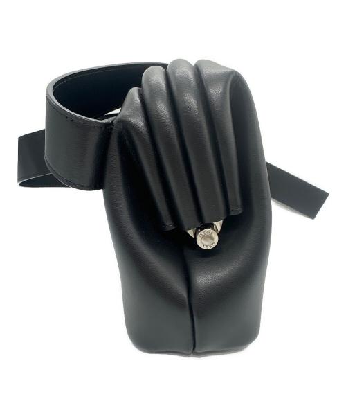 osoi（オソイ）osoi (オソイ) PECAN BROT がま口ショルダーバッグ ブラックの古着・服飾アイテム