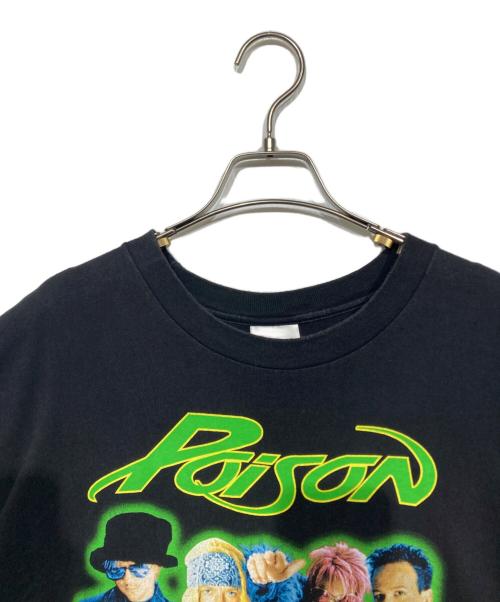 Stedman（ステッドマン）Stedman (ステッドマン) Hanes (ヘインズ) POISON　バンドTシャツ ブラック サイズ:XLの古着・服飾アイテム