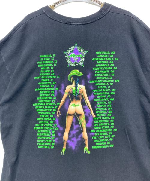 Stedman（ステッドマン）Stedman (ステッドマン) Hanes (ヘインズ) POISON　バンドTシャツ ブラック サイズ:XLの古着・服飾アイテム