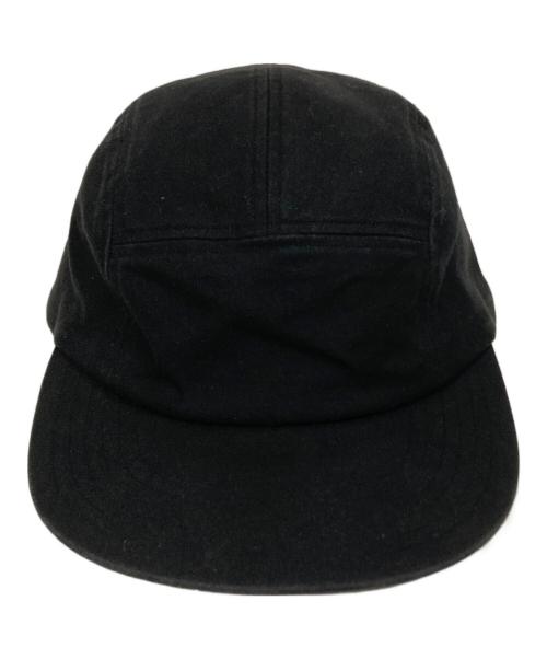 UNIVERSAL PRODUCTS.（ユニバーサルプロダクツ）UNIVERSAL PRODUCTS. (ユニバーサルプロダクツ) COMES AND GOES (カムズアンドゴーズ) 6PANEL BASEBALL CAP ブラックの古着・服飾アイテム