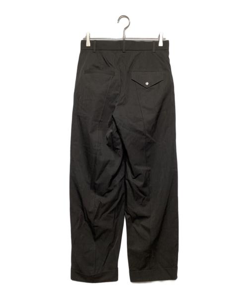 Omar Afridi（オマールアフリディ）Omar Afridi (オマールアフリディ) PRESSED TROUSERS ブラウン サイズ:44の古着・服飾アイテム