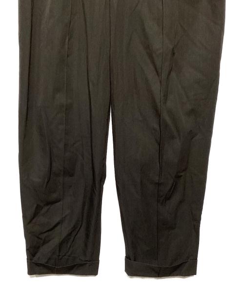 Omar Afridi（オマールアフリディ）Omar Afridi (オマールアフリディ) PRESSED TROUSERS ブラウン サイズ:44の古着・服飾アイテム