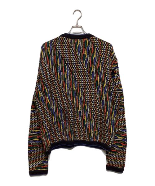 Coogi（クージー）Coogi (クージー) 3Dニット マルチカラー サイズ:Lの古着・服飾アイテム