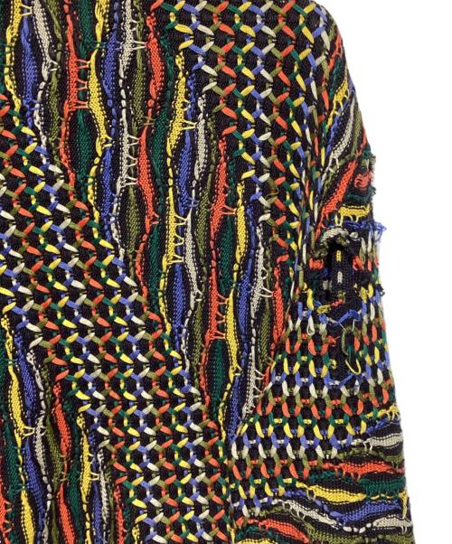Coogi（クージー）Coogi (クージー) 3Dニット マルチカラー サイズ:Lの古着・服飾アイテム