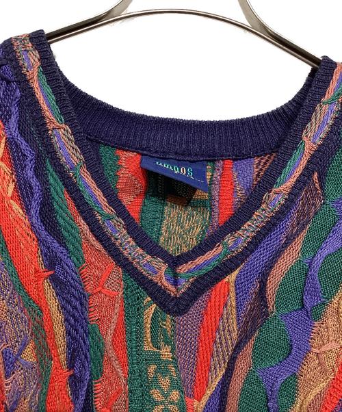 limnos（リムノス）limnos (リムノス) 3Dニット マルチカラー サイズ:Sの古着・服飾アイテム
