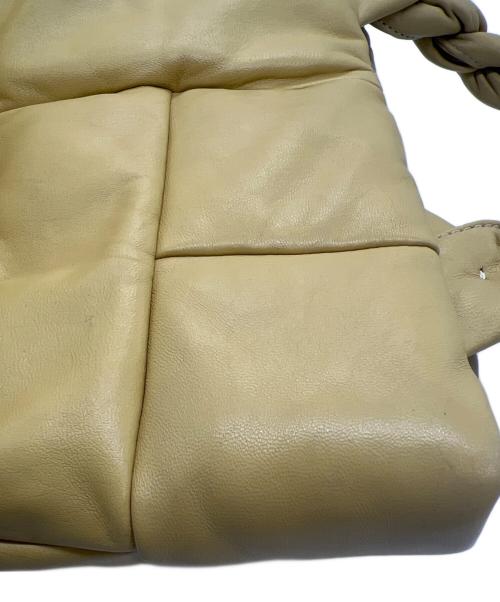 genten（ゲンテン）genten (ゲンテン) ラムレザーハンドバッグ イエローの古着・服飾アイテム