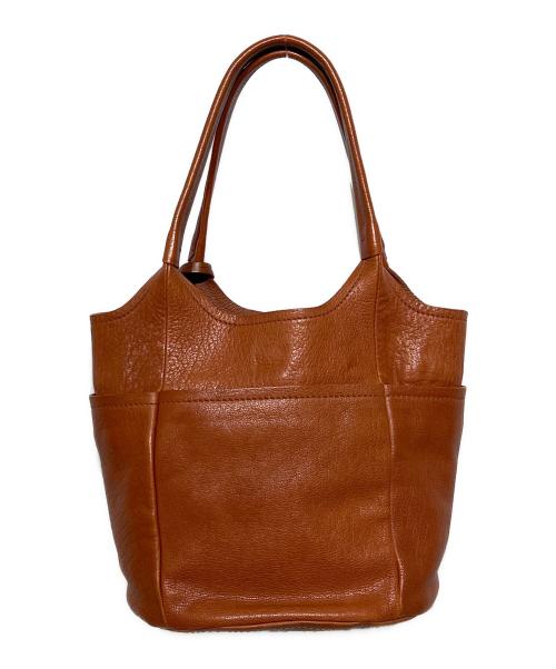 genten（ゲンテン）genten (ゲンテン) タスカ バケツ型 トートバッグ ブラウンの古着・服飾アイテム