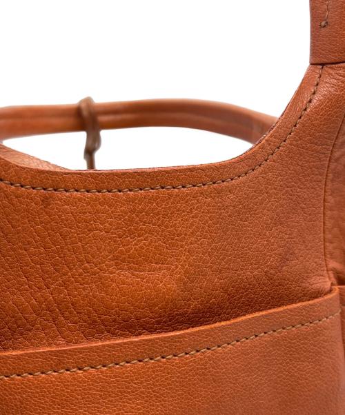 genten（ゲンテン）genten (ゲンテン) タスカ バケツ型 トートバッグ ブラウンの古着・服飾アイテム