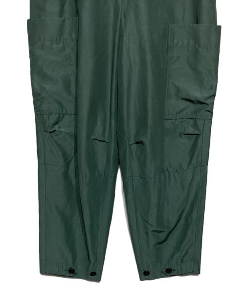 CYCLAS（シクラス）CYCLAS (シクラス) シルクコットン カーゴワイドパンツ グリーン サイズ:34の古着・服飾アイテム