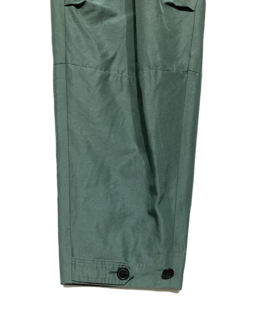 CYCLAS（シクラス）CYCLAS (シクラス) シルクコットン カーゴワイドパンツ グリーン サイズ:34の古着・服飾アイテム