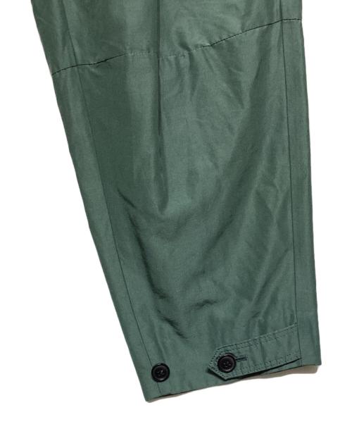 CYCLAS（シクラス）CYCLAS (シクラス) シルクコットン カーゴワイドパンツ グリーン サイズ:34の古着・服飾アイテム