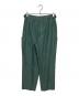 CYCLAS (シクラス) シルクコットン カーゴワイドパンツ グリーン サイズ:34：4000円