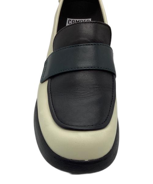 CAMPER（カンペール）CAMPER (カンペール) TWINS パンプス グリーン×ブラック×ホワイト サイズ:37の古着・服飾アイテム