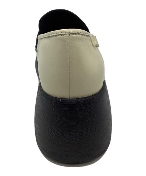 CAMPER（カンペール）CAMPER (カンペール) TWINS パンプス グリーン×ブラック×ホワイト サイズ:37の古着・服飾アイテム