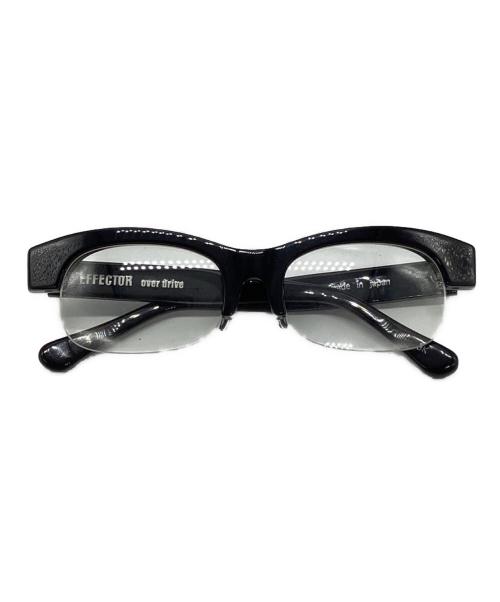 EFFECTOR（エフェクター）EFFECTOR (エフェクター) 伊達眼鏡 ブラックの古着・服飾アイテム
