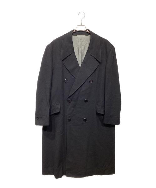 CROMBIE（クロンビー）CROMBIE (クロンビー) カシミヤダブルコート ブラック サイズ:不明の古着・服飾アイテム