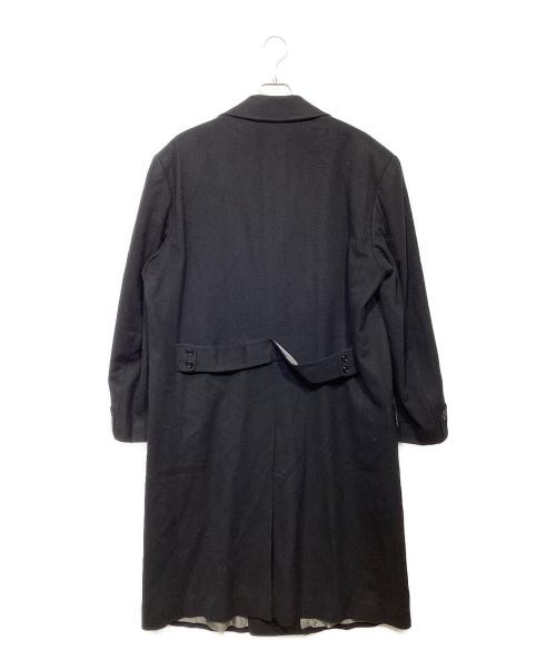 CROMBIE（クロンビー）CROMBIE (クロンビー) カシミヤダブルコート ブラック サイズ:不明の古着・服飾アイテム