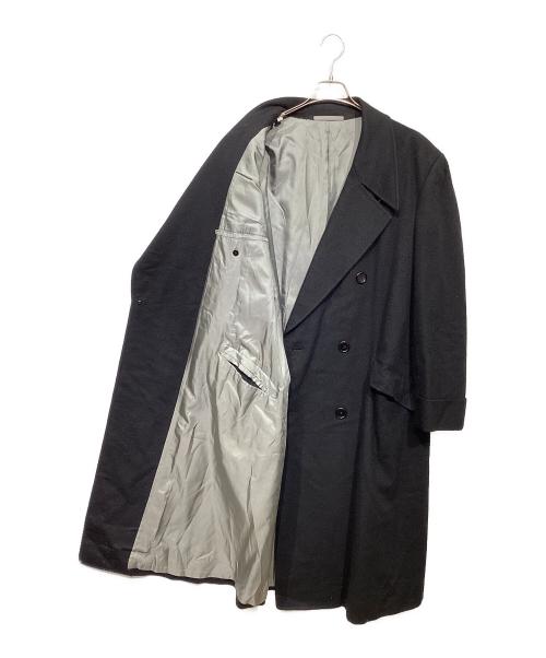 CROMBIE（クロンビー）CROMBIE (クロンビー) カシミヤダブルコート ブラック サイズ:不明の古着・服飾アイテム