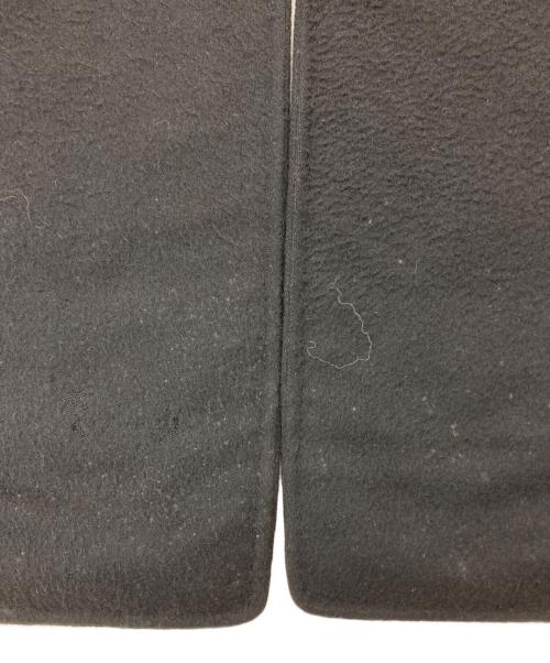 CROMBIE（クロンビー）CROMBIE (クロンビー) カシミヤダブルコート ブラック サイズ:不明の古着・服飾アイテム