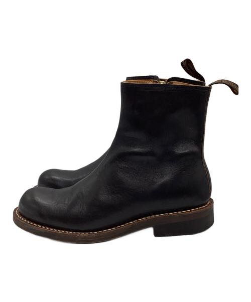 ROLLING DUB TRIO（ローリングダブトリオ）ROLLING DUB TRIO (ローリングダブトリオ) CASPER サイドジップブーツ ブラック サイズ:US:5の古着・服飾アイテム