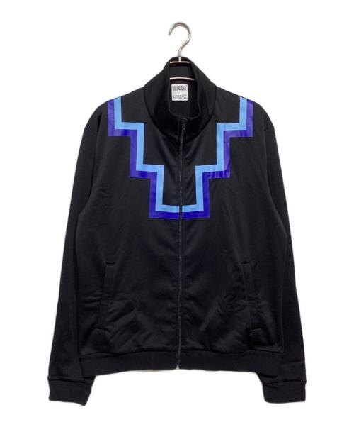 MARCELO BURLON（マルセロバーロン）MARCELO BURLON (マルセロバーロン) クロス プリント トラック ジャケット ブラック サイズ:XLの古着・服飾アイテム