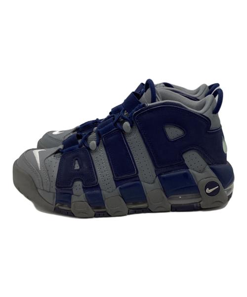 NIKE（ナイキ）NIKE (ナイキ) AIR MORE UPTEMPO 96 グレー×ネイビー サイズ:US9の古着・服飾アイテム