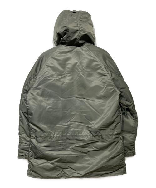 BEAMS PLUS（ビームスプラス）BEAMS PLUS (ビームスプラス) N-3B PRIMALOFT ダウンジャケット グリーン サイズ:Mの古着・服飾アイテム
