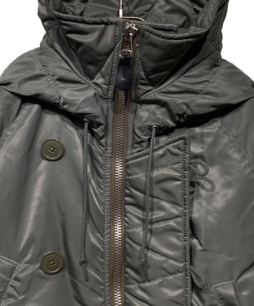 BEAMS PLUS（ビームスプラス）BEAMS PLUS (ビームスプラス) N-3B PRIMALOFT ダウンジャケット グリーン サイズ:Mの古着・服飾アイテム