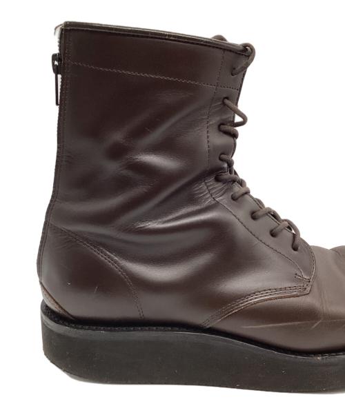 LAD MUSICIAN（ラッドミュージシャン）LAD MUSICIAN (ラッドミュージシャン) 圧底レースアップブーツ ブラウン サイズ:記載なしの古着・服飾アイテム