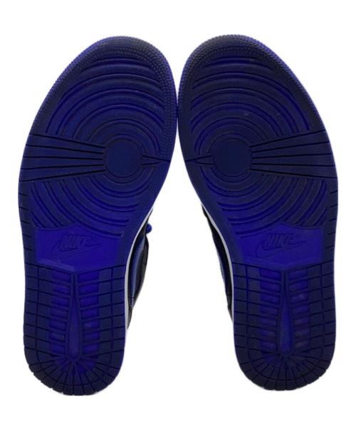 NIKE（ナイキ）NIKE (ナイキ) AIR JORDAN 1 MID ブラック×ブルー サイズ:US8.5の古着・服飾アイテム