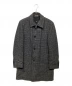BOSSボス）の古着「ウールステンカラーコート」｜グレー