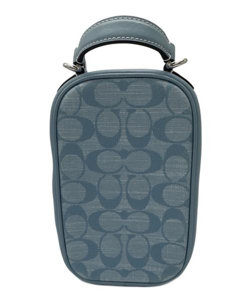 COACH（コーチ）COACH (コーチ) 2WAYショルダーバッグ スカイブルーの古着・服飾アイテム