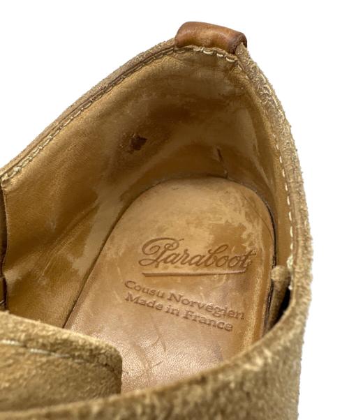 PARABOOT（パラブーツ）PARABOOT (パラブーツ) スウェードシューズ ブラウン サイズ:7 1/2の古着・服飾アイテム